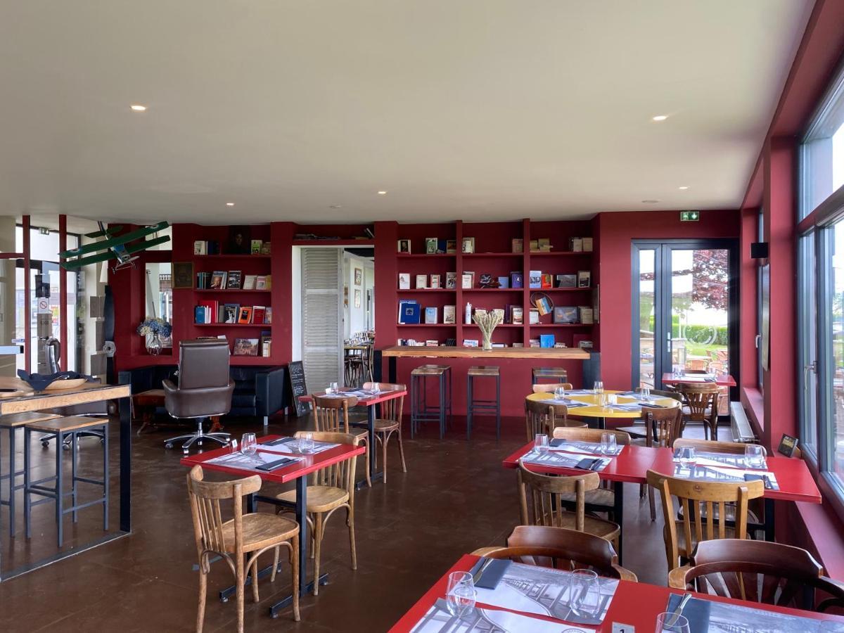 Logis Hotel & Restaurant De L'Aerodrome De La Baie De Somme Buigny-Saint-Maclou 外观 照片