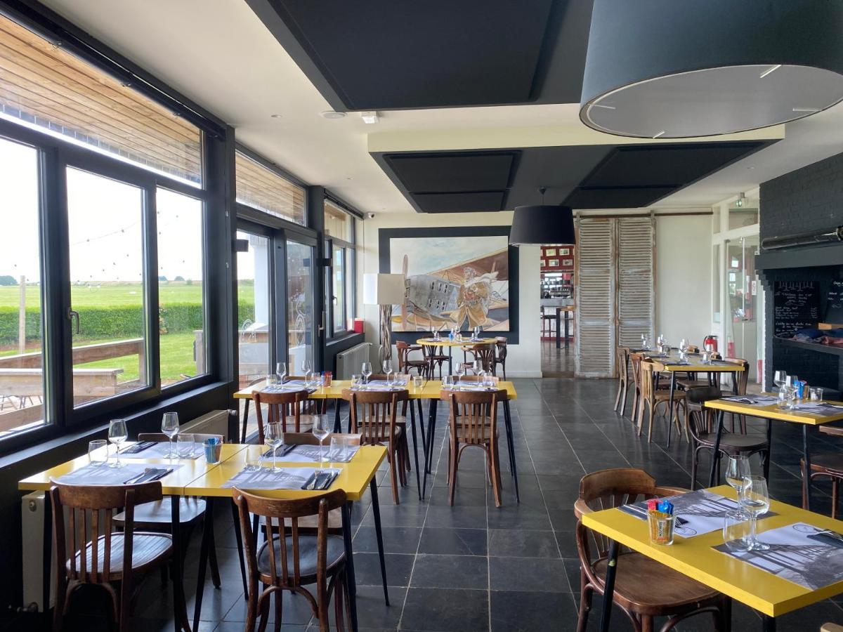 Logis Hotel & Restaurant De L'Aerodrome De La Baie De Somme Buigny-Saint-Maclou 外观 照片